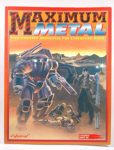 Maximum Metal - High-Powered Ordinance for Cyberpunk 2020, by Derek Quintanar,Craig Sheeley,Mark Colborn  