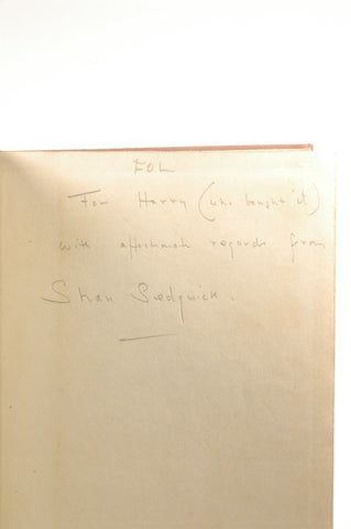 Wind Without Rain, by Sedgwick, Shan Signed First Edition
