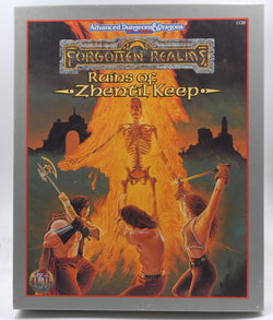 AD&D 2e Ruins of Zhentil Keep VG+ Forgotten Realms, by Greenwood, et al  