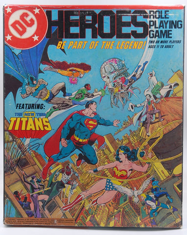 DC Heroes Role Playing Game Set Complete, by Staff  