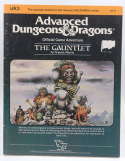 The Gauntlet (Advanced Dungeons & Dragons Module UK3), by Morris, Graeme  