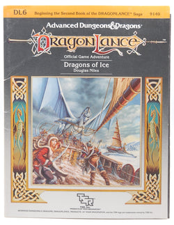 AD&D DL6 Dragons of Ice G+, by Douglas Niles  
