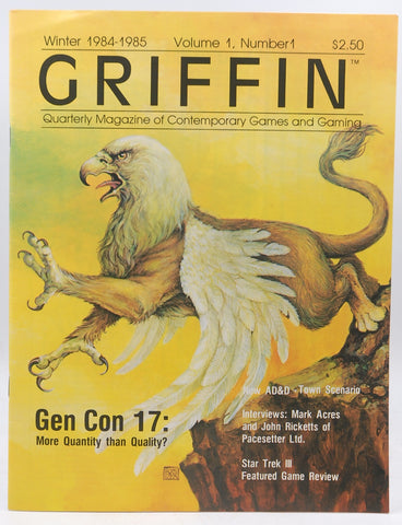 Griffin AD&D RPG Quarterly Magazine Games Volume 1 Dungeons & Dragons, by Various  