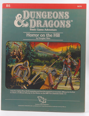 Horror on the HIll (Dungeons and Dragons), by Douglas Niles  