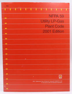 2001 NFPA 59 Utility LP-Gas Plant Code, by NFPA  