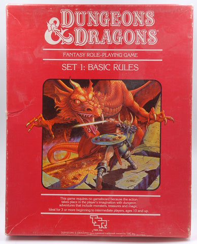 Dungeons & Dragons Basic Rules, by TSR Hobbies  