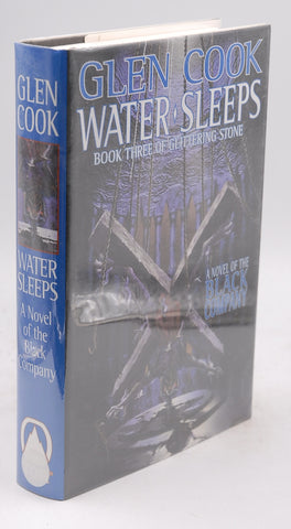 Water Sleeps, by Cook, Glen Signed First Edition