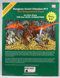 Dungeon Crawl Classics #11: The Dragonfiend Pact, by Doyle, Chris  