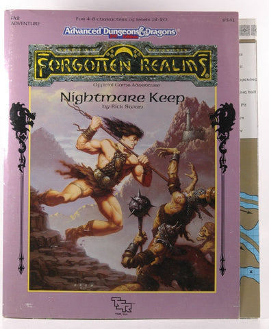 Nightmare Keep (Advanced Dungeons & Dragons: Forgotten Realms Adventure FA2), by Rick Swan  