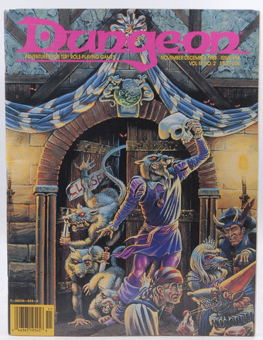 Dungeon Magazine Issue #14, by Carl Sargent,Nigel D. Findley  