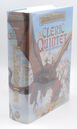 The Cleric Quintet Collector's Edition (Forgotten Realms: The Cleric Quintet), by Salvatore, R. A. Signed First Edition