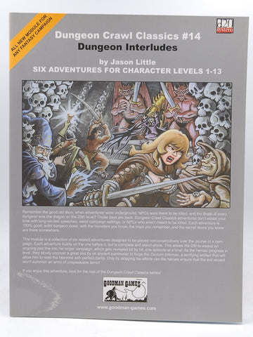 Dungeon Crawl Classics #14: Dungeon Interludes, by Jason Little  
