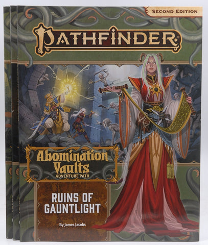 Pathfinder 2nd Ed Abomination Vaults 1-3, by Jacobs, et al  