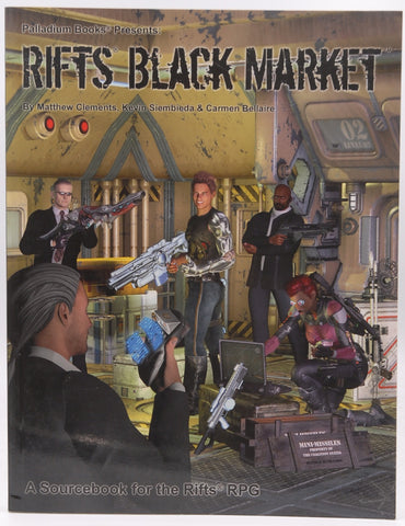 Rifts Black Market, by Carmen Bellaire, Kevin Siembieda, Matthew Clements  