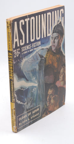 ASTOUNDING Science Fiction: March, Mar. 1939 ("The Cloak of Aesir"), by Campbell, John W.; Simak, Clifford D.; Et. Al.  