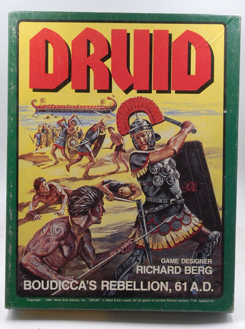 Druid Wargame Boudicca's Rebellion, by Richard Berg  