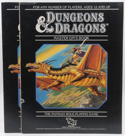 D&D BECMI Master Rules Books Black Books Fair, by Gary Gygax, Dave Arneson, Frank Mentzer  