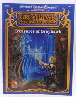 Treasures of Greyhawk (AD&D 2nd Ed Fantasy Roleplaying, WGR2), by Tom Prusa  