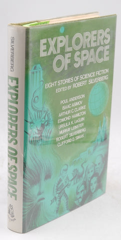 Explorers of space: Eight stories of science fiction, by Robert Silverberg Signed First Edition