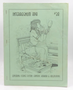 Interregnum APA #38 VG RPG Sci Fi Fantasy, by Various  