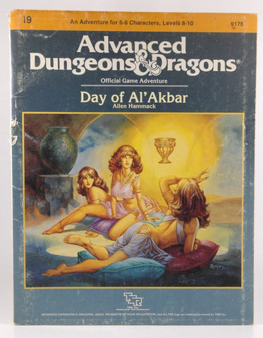 Day of Al'Akbar (Advanced Dungeons and Dragons Module I9), by Hammack, Allen  