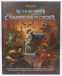 Warhammer FRP RPG Soulbound Champions of Order, by Staff  