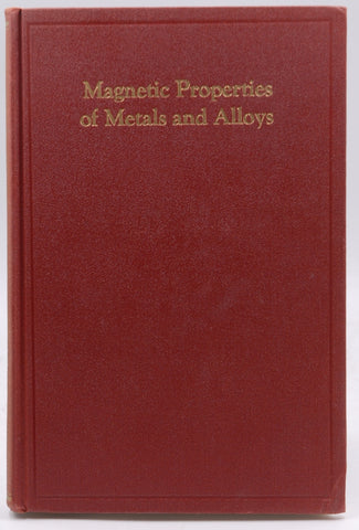 Magnetic Properties of Metals and Alloys, by unknown author  