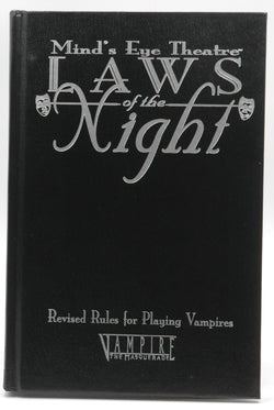 Laws of the Night: Revised Rules for Playing Vampires (Minds Eye Theatre), by Carl, Jason, Heinig, Jess, Woodworth, Peter  