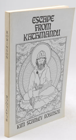ESCAPE FROM KATHMANDU/TWO VIEWS OF A CAVE PAINTING., by Robinson, Kim Stanley. (and) Blaylock, James P. Powers, Tim. (and) Koontz, Dean R. (Introductions) Signed 