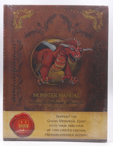 AD&D Premium Monster Manual Premium Reprint Mint, by Gary Gygax  