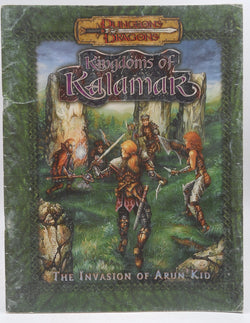 Invasion of Arun'Kid (Dungeons & Dragons: Kingdoms of Kalamar Adventure), by Casper, Scott  