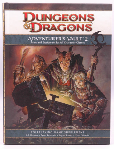 Adventurer's Vault 2: A 4th Edition D&D Supplement, by Bernstein, Eytan,Heinsoo, Rob  