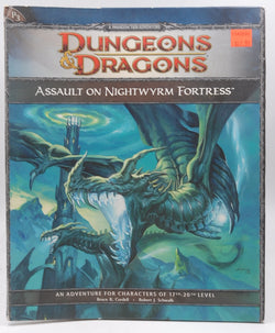 Assault on Nightwyrm Fortress: Adventure P3 for 4th Edition D&D (D&D Adventure), by Cordell, Bruce R.  