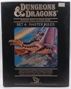 Dungeons & Dragons Set 4: Master Rules (Master Box Set), by   