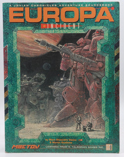 Jovian Chronicles Europa Incident, by Vezina, Ouellette  