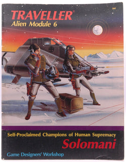 Traveller RPG Alien Module 6 Solomani, by Marc Miller, John Harshman  
