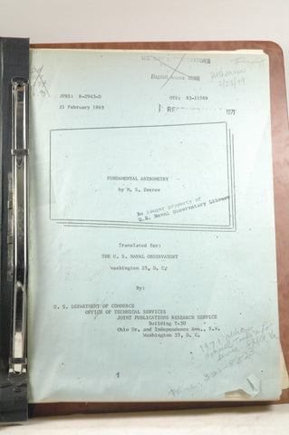 Fundamental Astrometry, by M.S. Zverev  