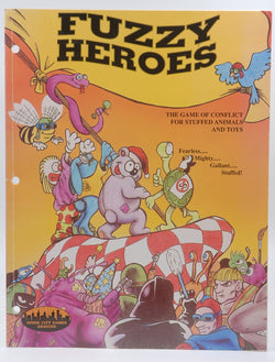 Fuzzy Heroes: The Game of Conflict For Stuffed Animals and Toys, by Clark, Christopher  