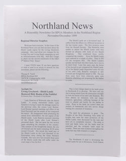 Northland News RPGA D&D Newsletter #4 Nov/Dec 1999, by Thomas E Terrill, et al  