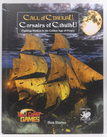 New Comet RPG Corsairs of Cthulhu - Call of Cthulhu, by Ben Burns  