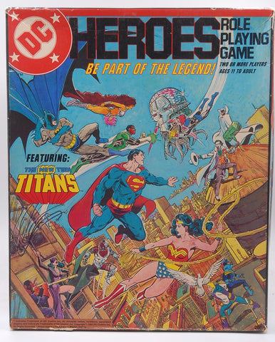 Title: DC Heroes Role Playing Game (box set), by   