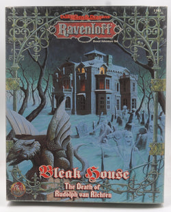 Bleak House: The Death of Rudolph Van Richten (AD&D Ravenloft Boxed Adventure), by William W. Connors, David Gross  