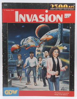 Invasion (2300AD role playing game), by J. Andrew Keith  