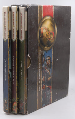 D&D 4e Core Rulebook Gift Set, by Staff  