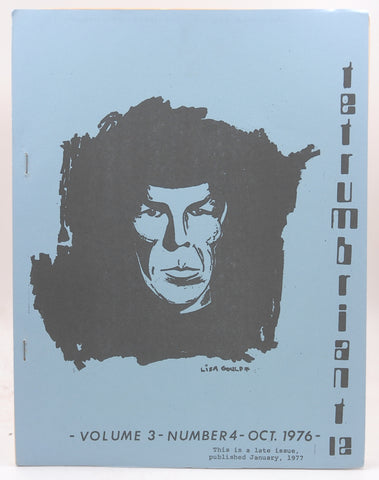 Tetrumbriant 1977 Issue 12 1976 October  Star Trek Fanzine, by Staff  