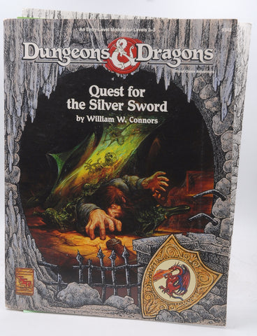 Quest for the Silver Sword (Module, Dungeons and Dragons Game), by Connors, William  