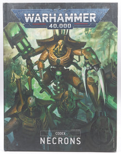 Warhammer 40k Codex Necrons, by Staff  
