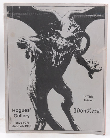 Rogues' Gallery APA Zine Monsters! #27 Jan/Feb 1993, by Allston  