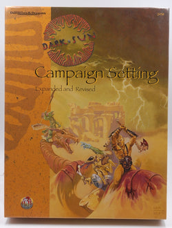 Dark Sun Campaign Setting, Expanded and Revised, by Slavicsek, Bill  