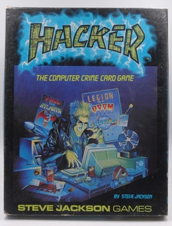 Hacker The Computer Crime Card Game, by Steve Jackson  